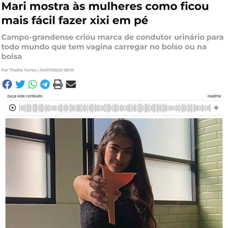 MidiaMAIS — Desmistificando o xixi em pé
